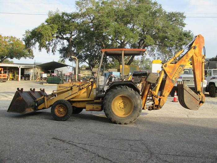 Used Ford 655C Tractor Loader Backhoe