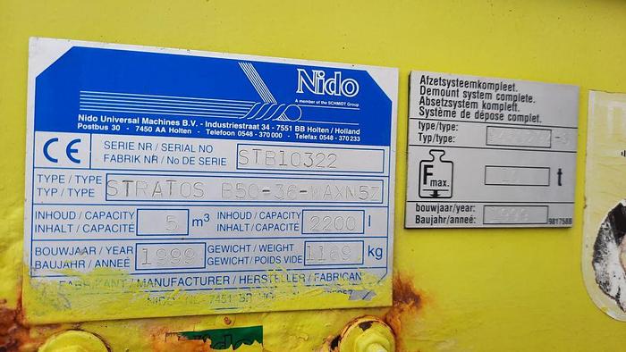 Gebruikt 1999 Nido Stratos B50-36 WAXN5-Z