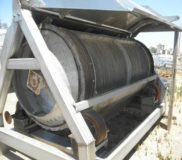 Used Washer, Rotary, Odenberg, 48" x 7', S/st, Less Drive, #S741831