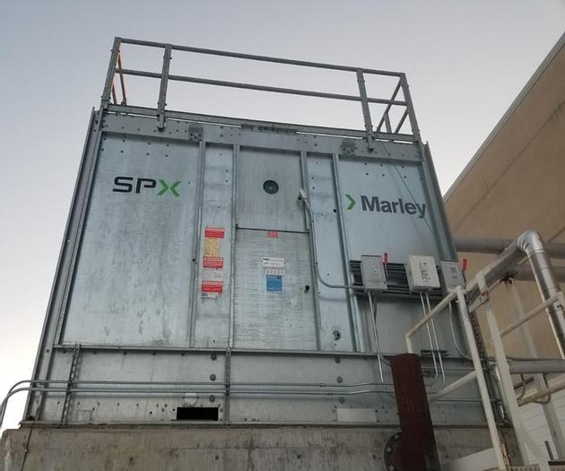 Used SPX – MARLEY COOLING TOWER – 6′ 6 1/4″ L X 12′ 10″ W X 10’2 1/2 IN. H (#9802)
