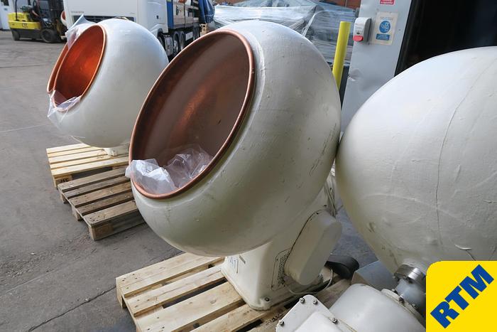 Used (8) Copper Coating Pans