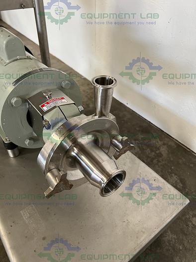 Used Pfizer Inc  FPX712 CIP Pump  Skid w/ Baldor Reliance L3606T Motor 115/230V