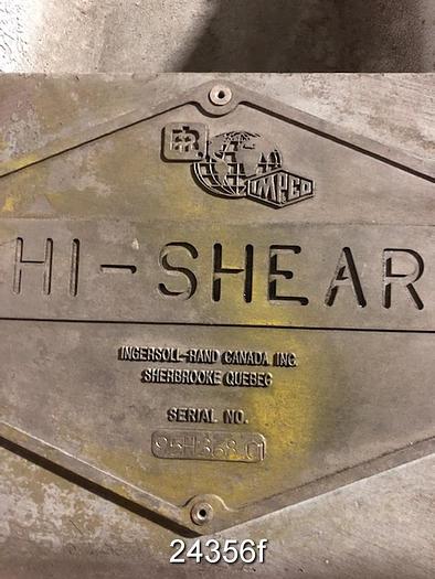 Used Impco SERIES 600 Hi-Shear Mixer, 316 Stainless Steel #24356