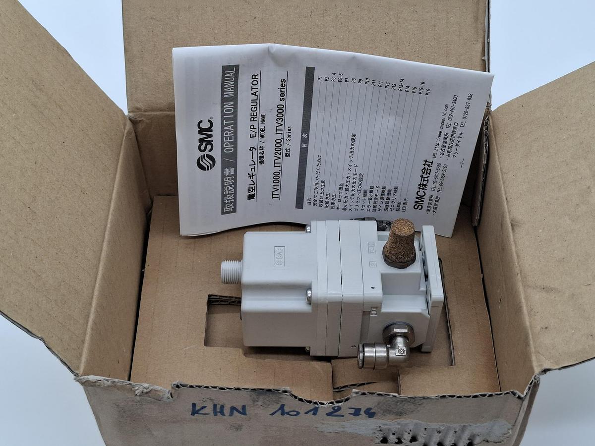 Elektrischer pneumatischer Regler, ITV2050-31F2N3, SMC, neuwertig