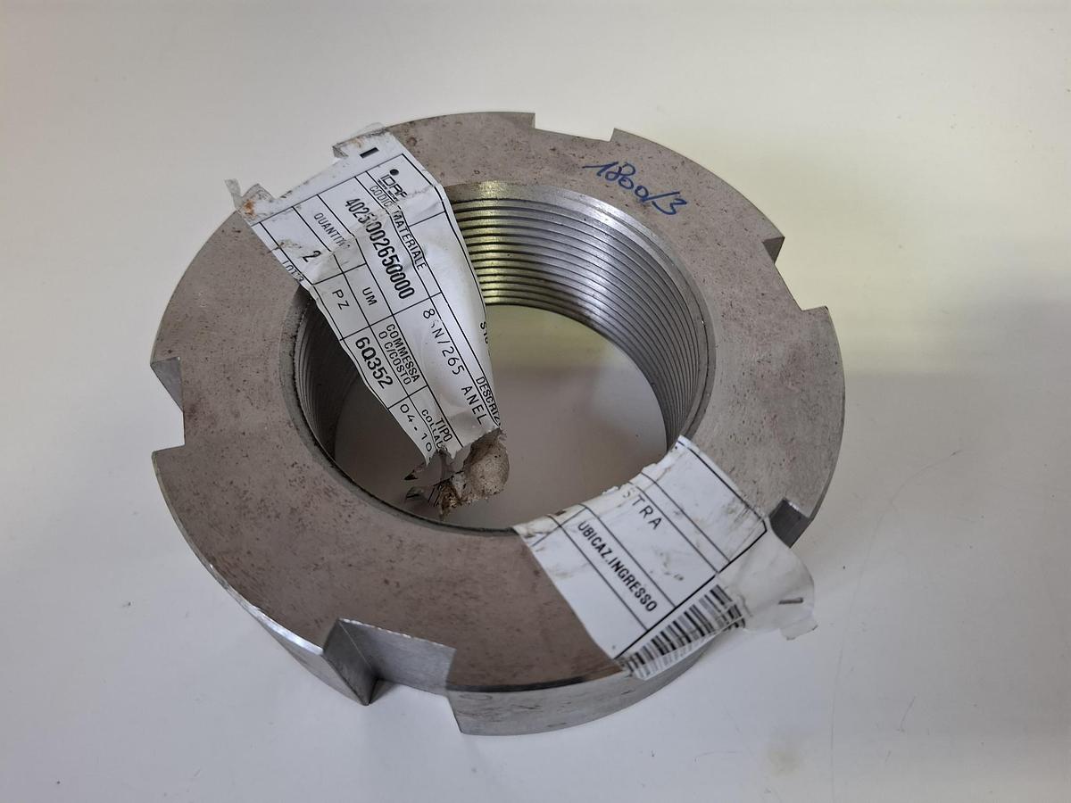 6 Stück Sondermuttern für Idra 1800, 8SN/265, 40258002650000, Idra, neu