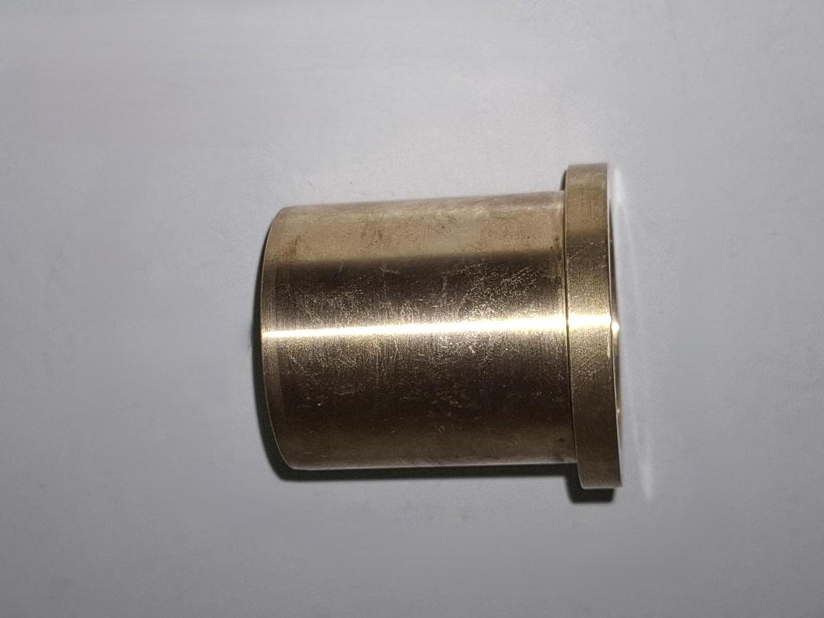 2 Stück Gleitlager Bundbuchse Bronze, D42/38mm, , neu