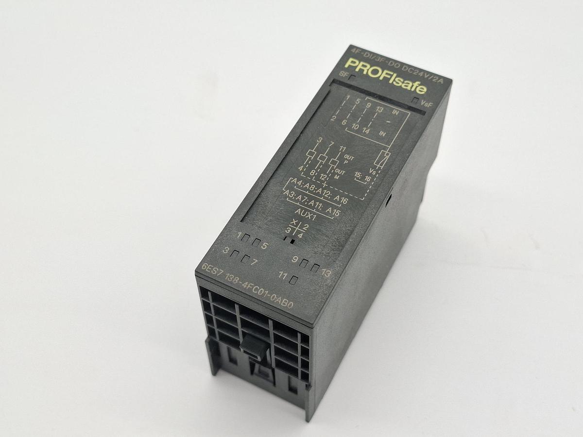 Profisafe, Input/Output, 6ES7 138-4FC01-0AB0, Siemens, neu