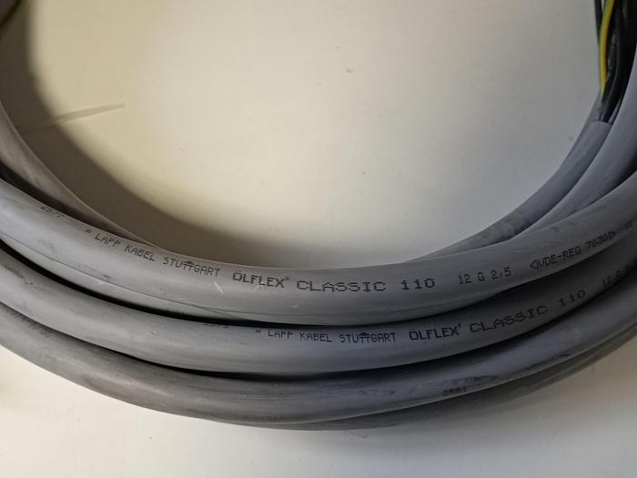 Gebraucht 2 Stück Ölflex Steuerleitungen, Classic 110, 12G2,5, Lapp, gebraucht-Top