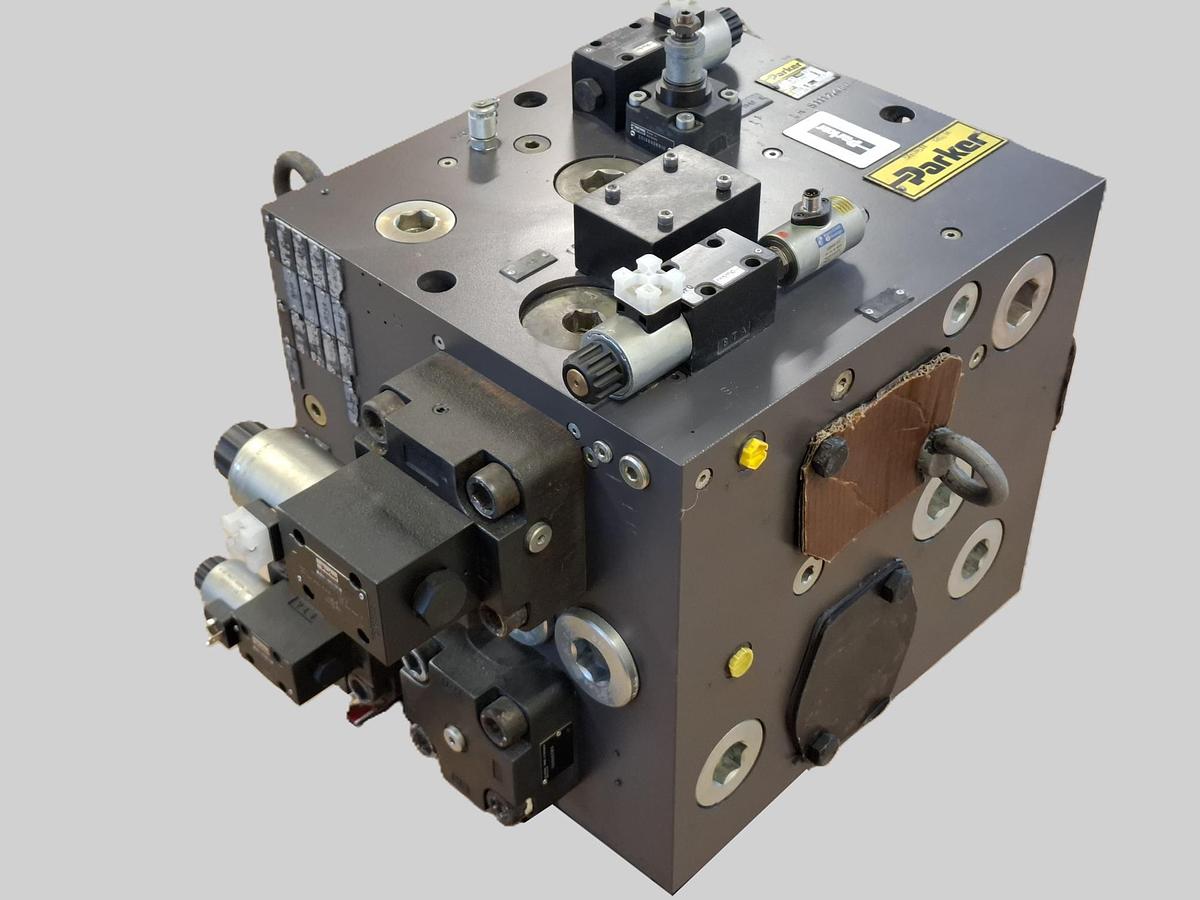 Überholt Schließblock zu Druckgussmaschine GDK2500 von Frech, PADS1117.400, Parker, überholt-neuwertig