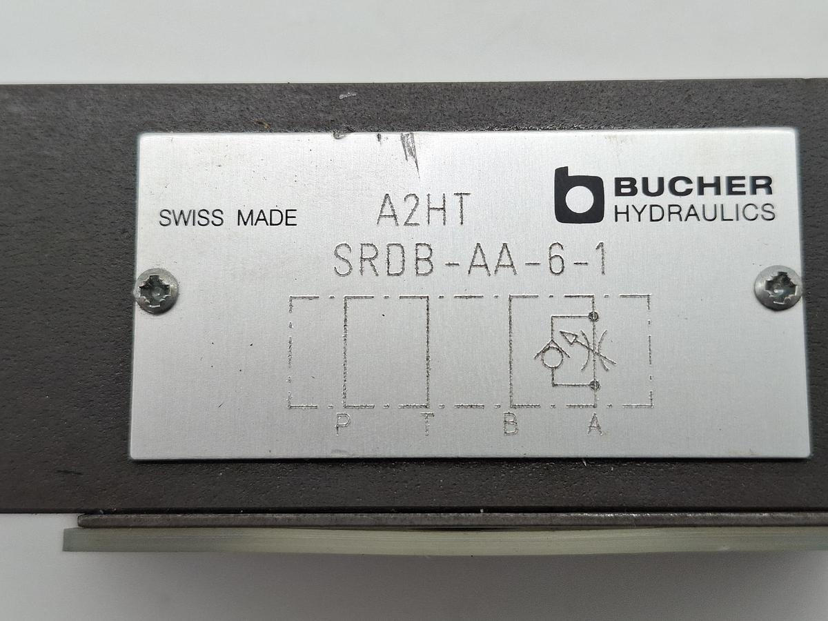 Ventilblock, A2HT, SRDB-AA-6-1, Bucher, neuwertig