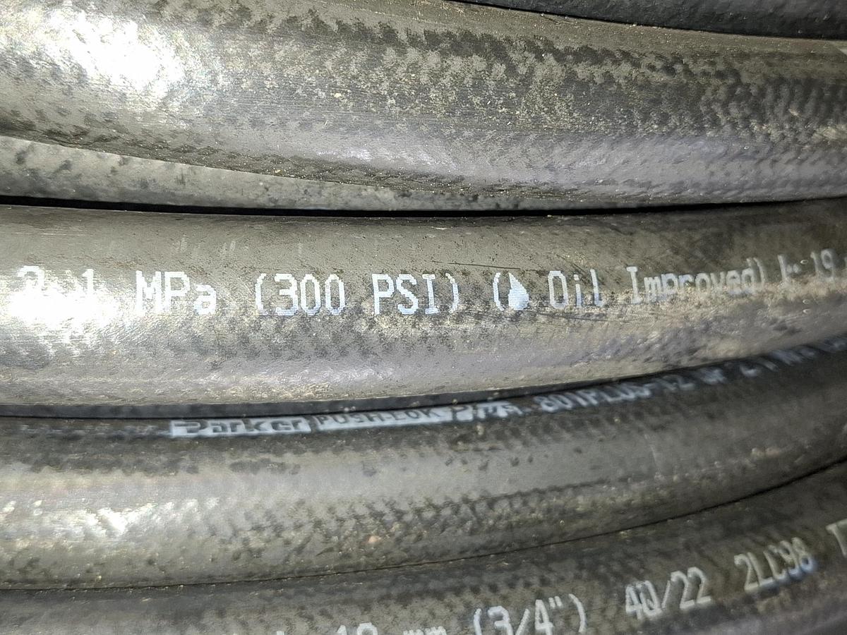 50m Push lok Steckschlauch, 19mm, 3/4", 2,1MPa, 801Plus-12 WP, Parker, neuwertig