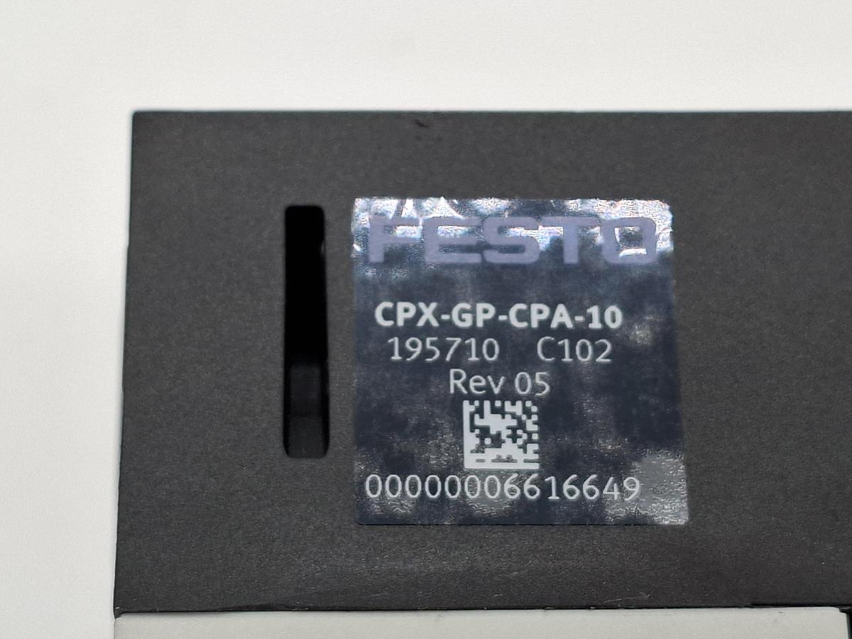 Pneumatik Anschaltung, 195710, CPX-GP-CPA-10, Festo, neu