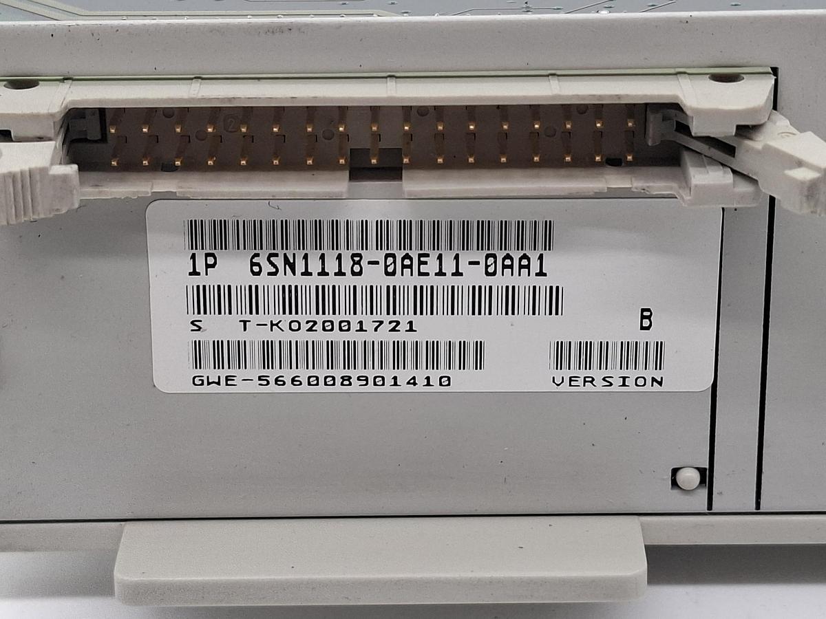 Gebraucht Regelungseinschub Simodrive 611, 6SN1 118-0AE11-0AA1, Siemens, gebraucht-Top