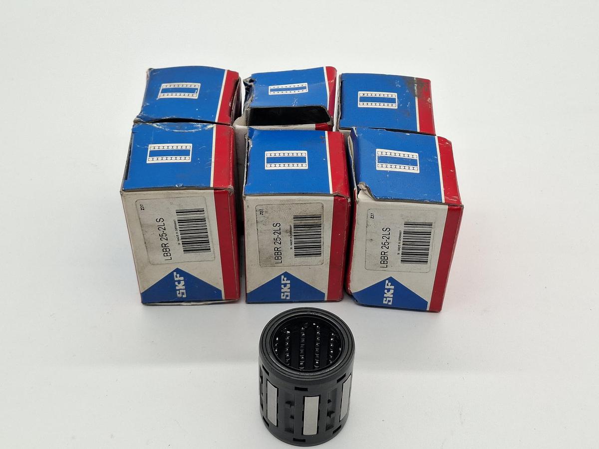 3 Stück Linear Kugellager, LBBR25-2LS, SKF, neu