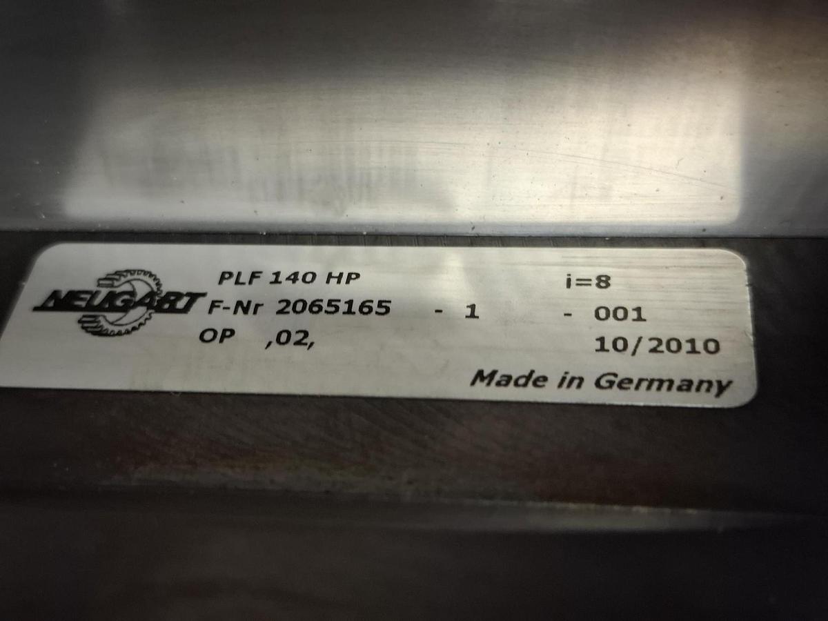 Präzisions-Planetengetriebe, i=8, PLF 140 HP, Neugart, neu