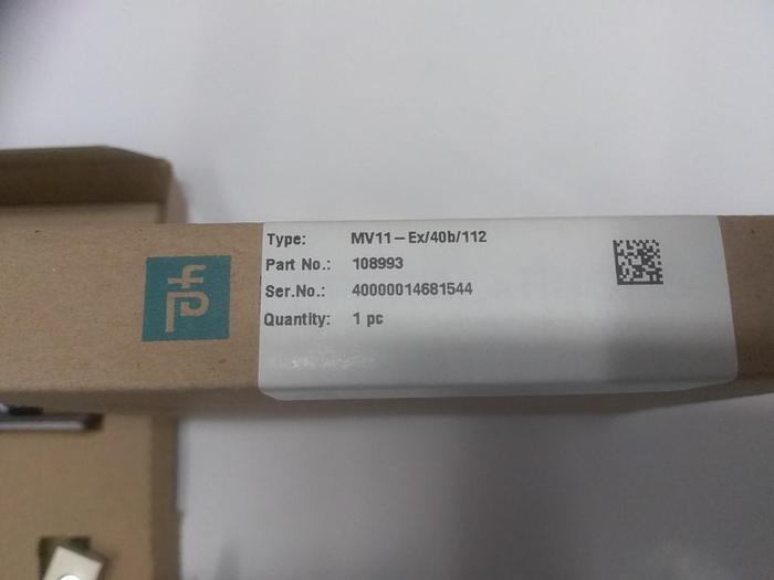 Einweg Lichtschranke M11/MV11-Ex/40b/112, Pepperl und Fuchs, neu
