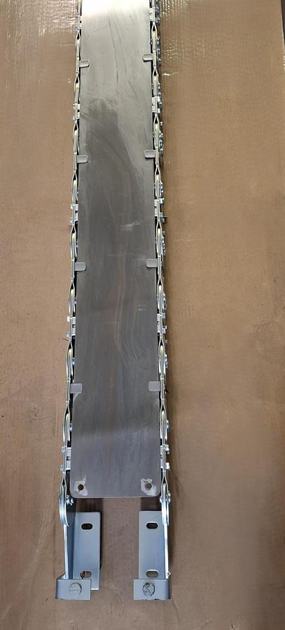 Geschlossene Metall Energiekette, S1250.171-RM-300-St-4000, Kabelschlepp, neuwertig