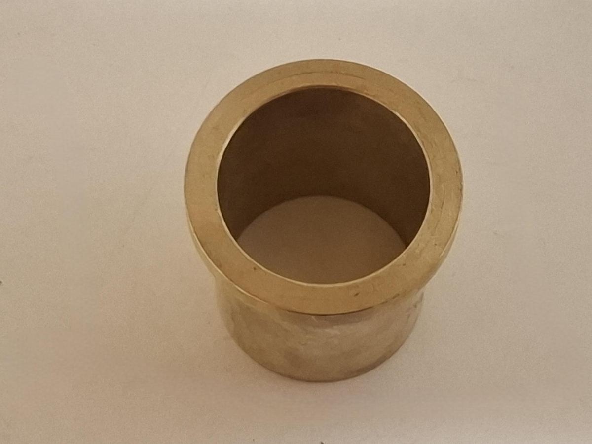 2 Stück Gleitlager Bundbuchse Bronze, D42/38mm, , neu