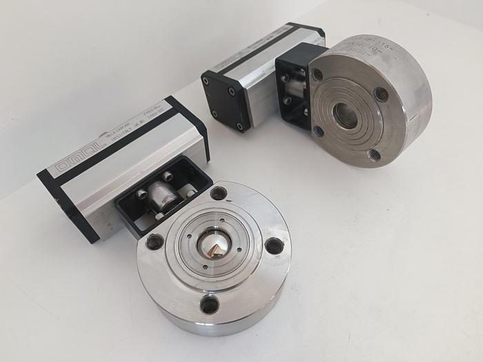 Gebraucht Edelstahl Kompakt Kugelhahn DN25 mit Pneumatikantrieb, getestet, DN25, Alfa, gebraucht