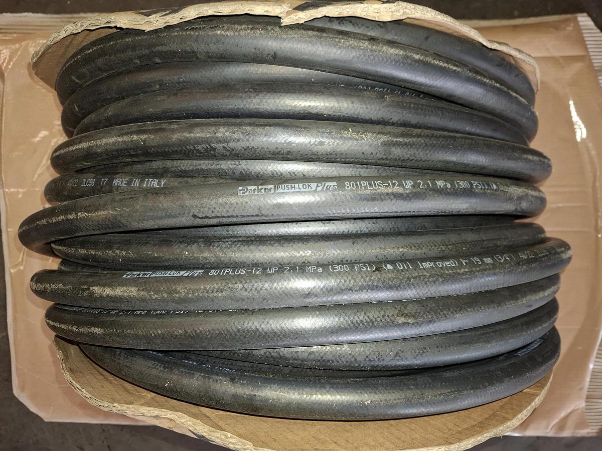 50m Push lok Steckschlauch, 19mm, 3/4", 2,1MPa, 801Plus-12 WP, Parker, neuwertig