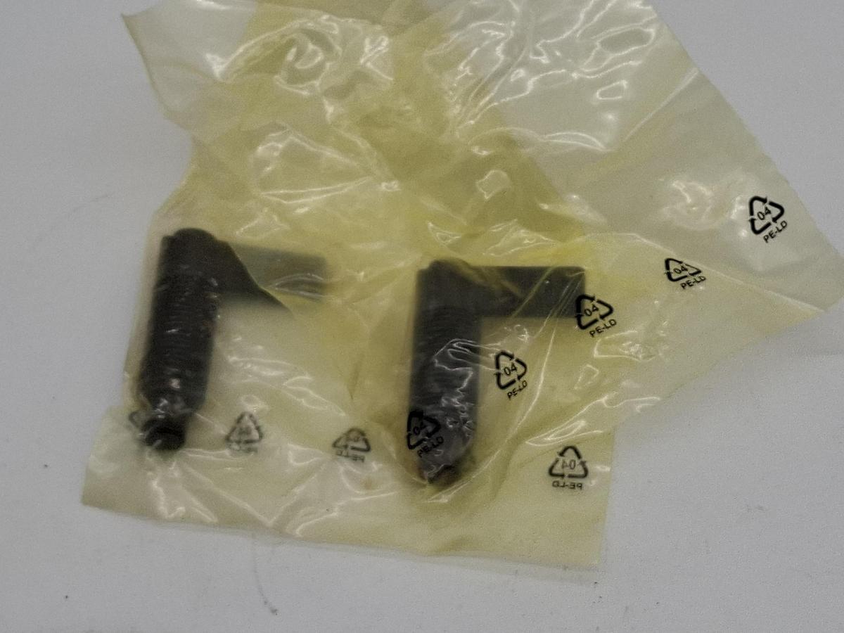 5 Stück Kurven Rastriegel, Stahl, GN612-10-M16x1,5-B, Elesa Ganter, neu