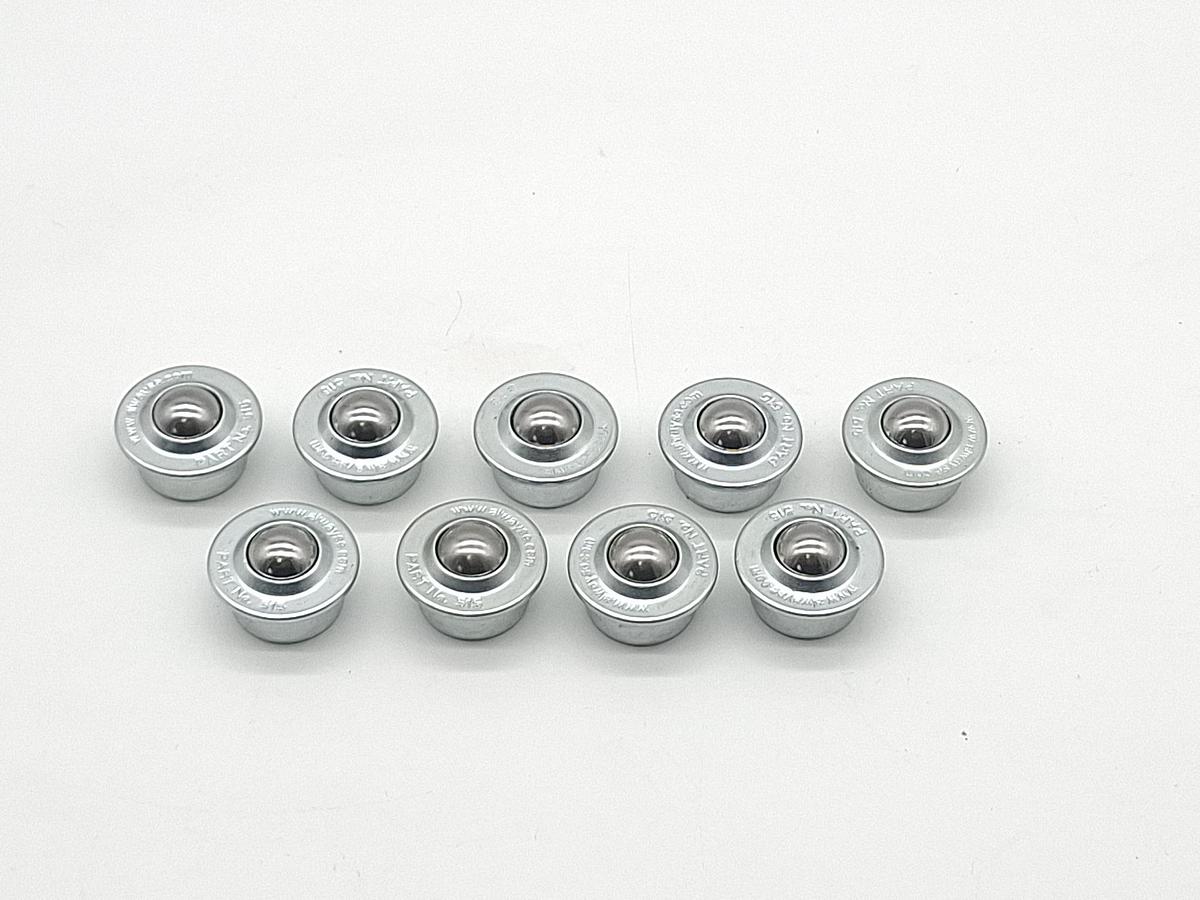 9 Stück Transferrollen D15mm, 515, Alwayse, neu