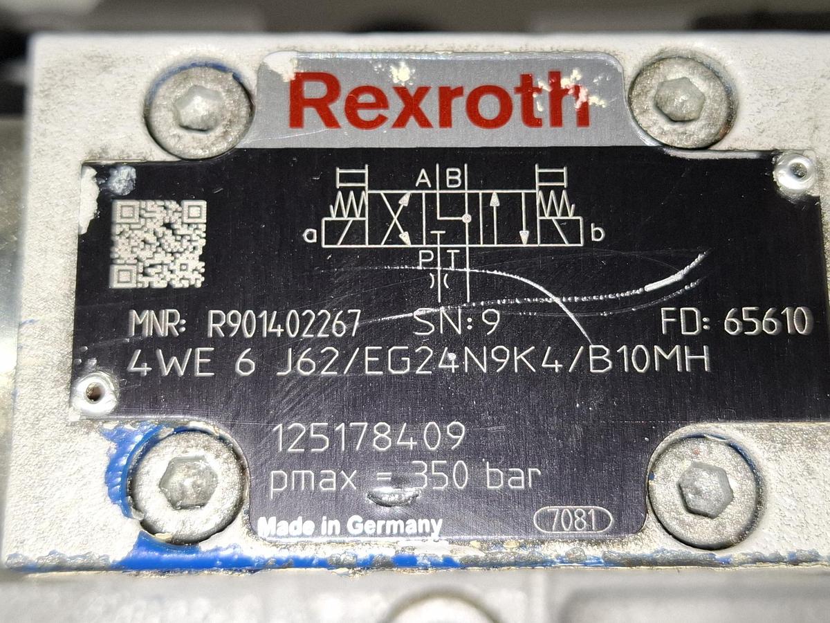 Gebraucht Wegschieberventil, 4WEH32Q63/6EG24N9EK4/B10MH, R901402242, Rexroth, gebraucht