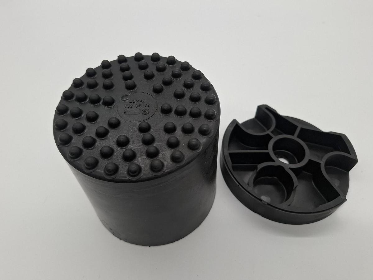 Puffer-Set mit Distanzscheibe, DPZ130 MR, 752 16 44, Demag, neu