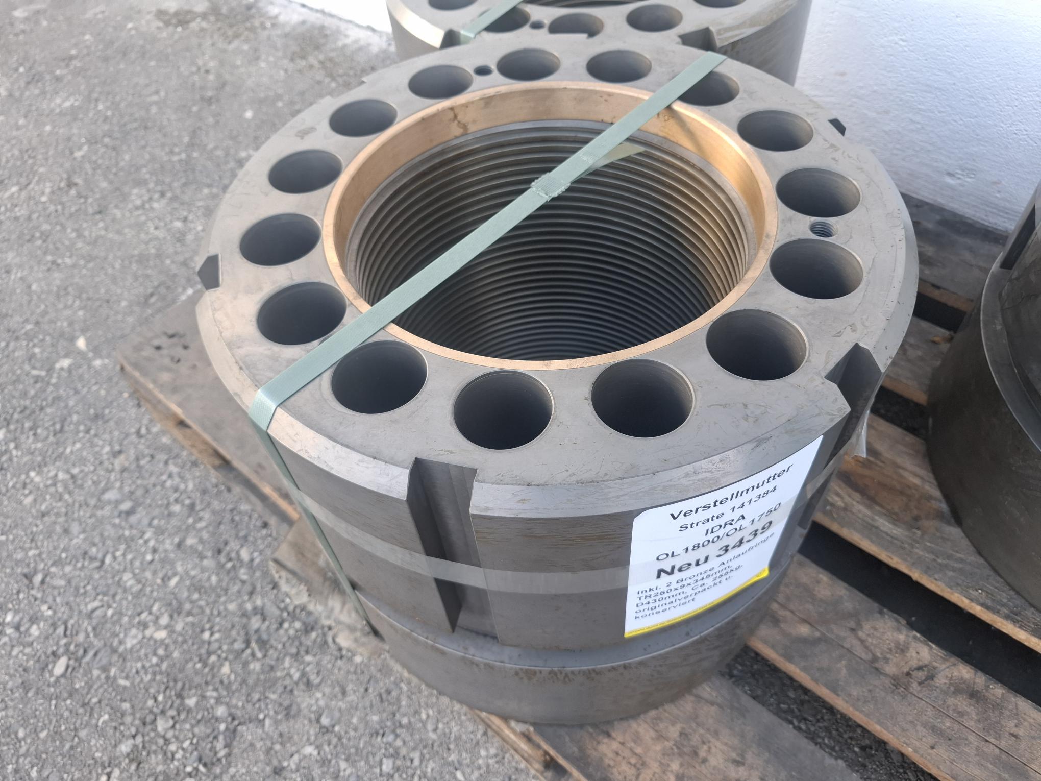 Verstellmutter für Druckgussmaschine IDRA OL1800, TR260x9, 141384, Idra, neu