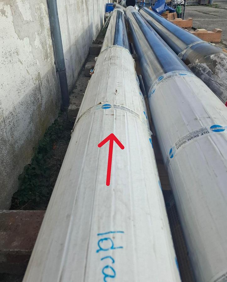 Überholt Ersatzsäule 1 für IDRA 2500, D300mm x 7360mm, 181091, Strate/Idra, überholt