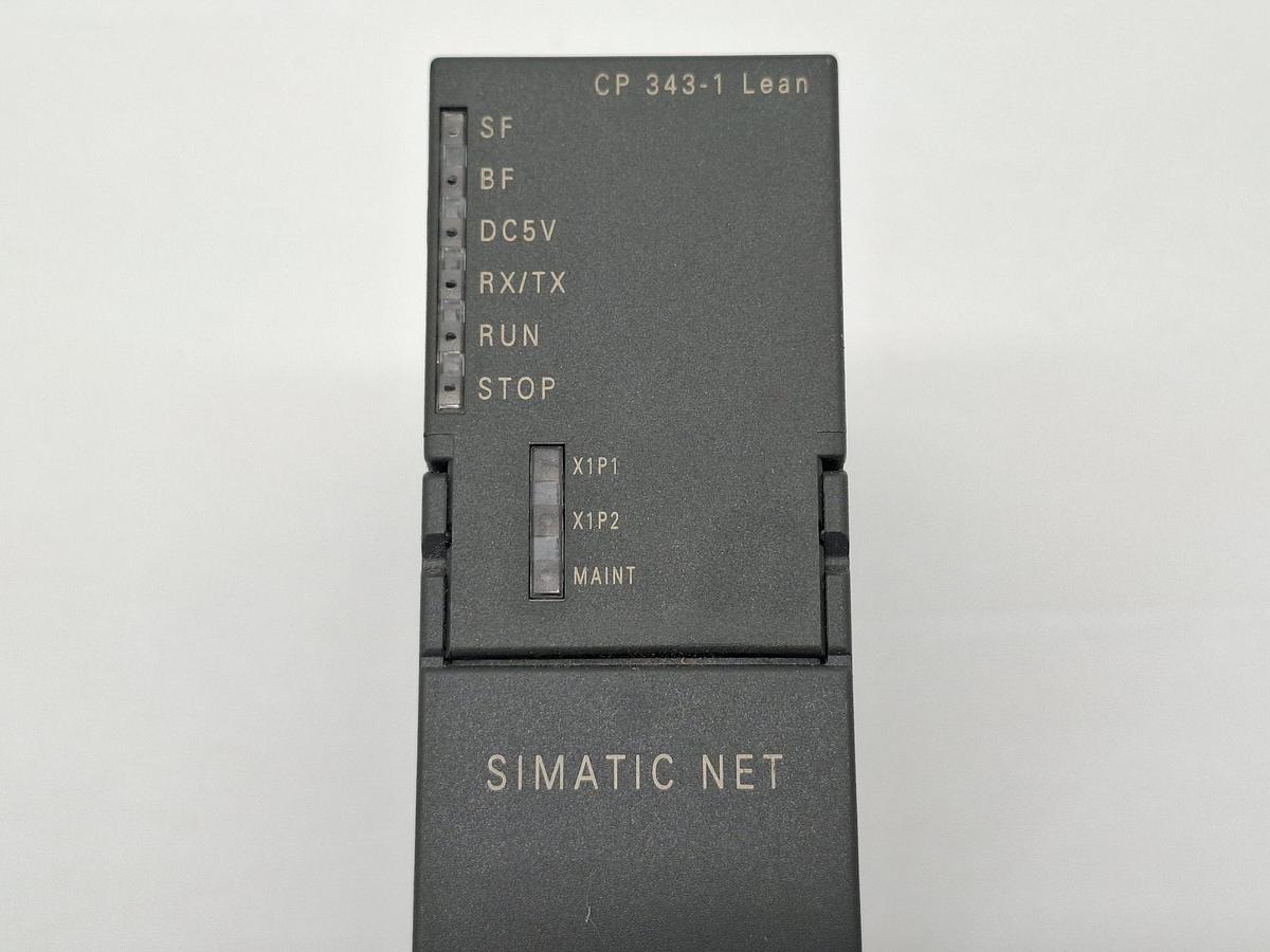 Gebraucht Prozessor CP343-1, 6GK7 343-1CX10-0XE0, Siemens, gebraucht-Funktionszusicherung