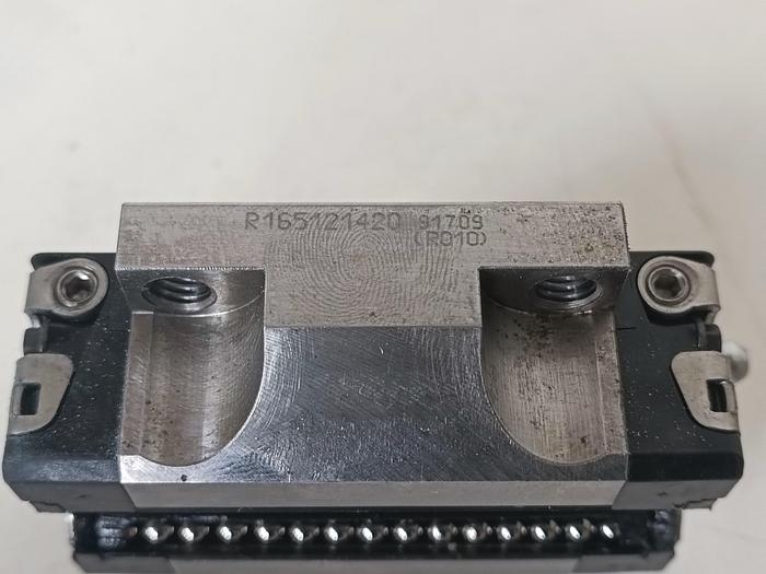 Gebraucht 2 Stück Führungswagen, Linearführung, R165121420, Rexroth, gebraucht-Top