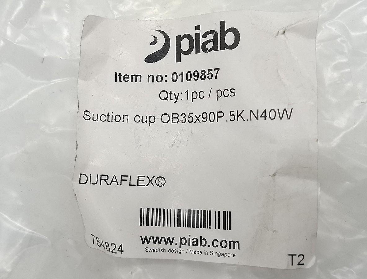 Saugnapf, OB35x90P.5K.N40W, Piab, neu