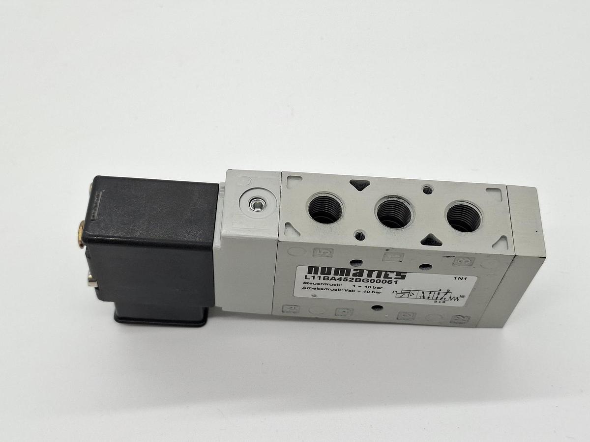 Magnetventil, 5/2 Wege, G1/8", L11BA452BG00061, Numatics, neu