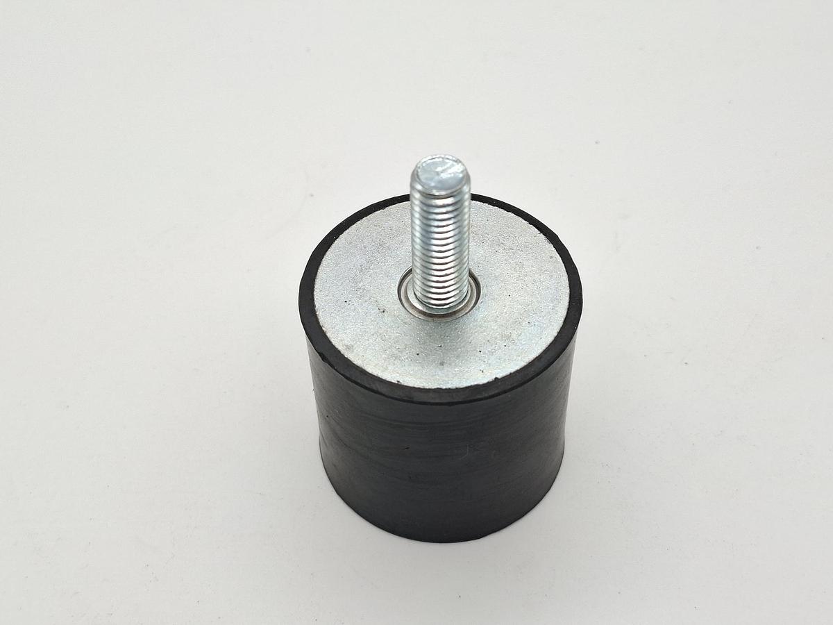 3 Stück Schwingungsdämpfer, Gummipuffer, Silentblock, D50 x 45mm, M10, , neu