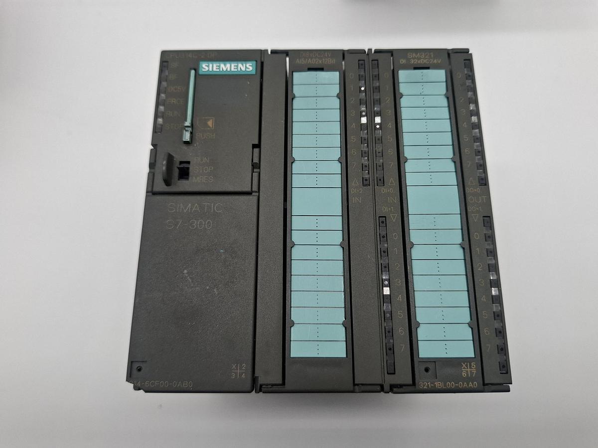Gebraucht S7 300, CPU314C-2, 6ES7 314-6CF00-0AB0, Siemens, gebraucht-Funktionszusicherung