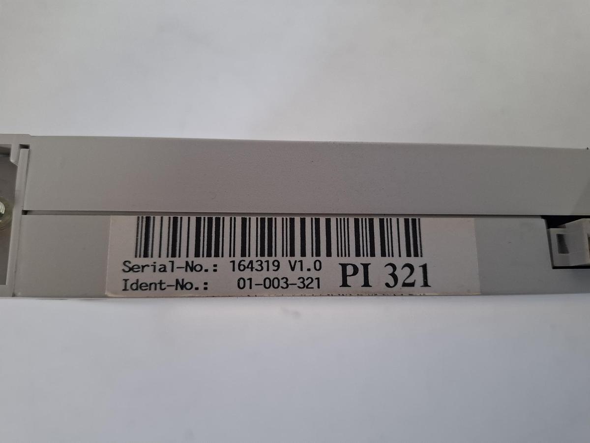 Gebraucht I/O Modul, 01-003-321, PI 321, Sigmatek, gebraucht