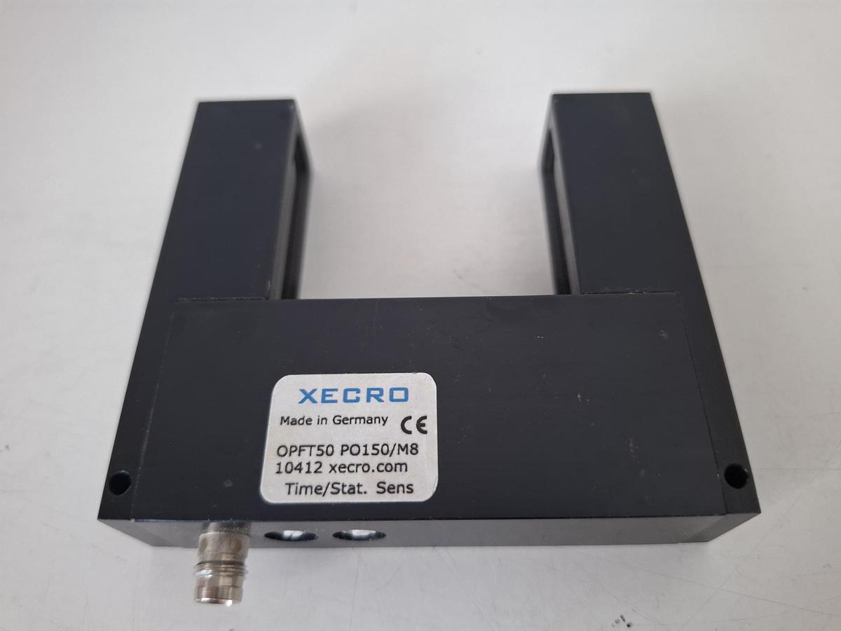 Optischer Rahmen / Sensor, 50 x 45mm, OPFT50 PO150/M8 10412, Xecro, neuwertig