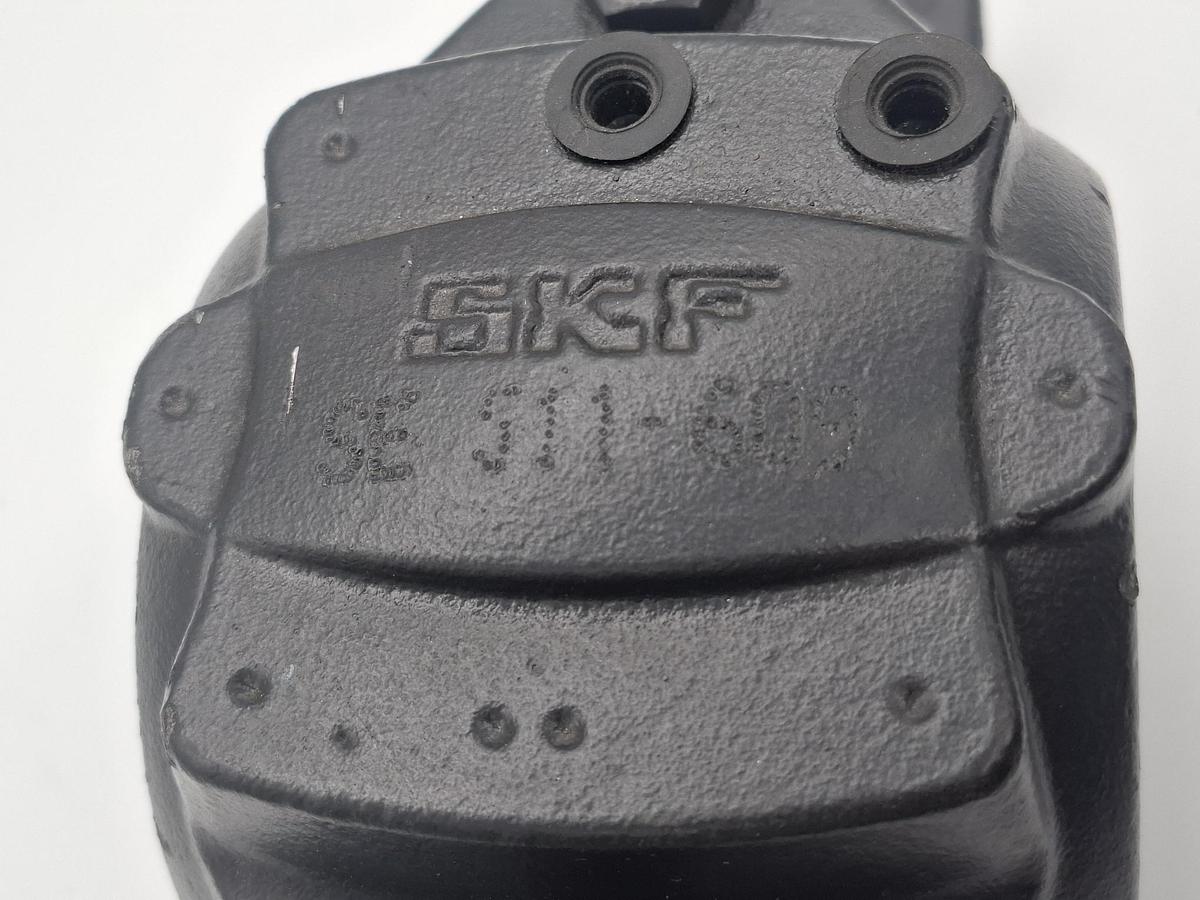 1 Stück geteiltes Stehlagergehäuse, Gusseisen, SE 511 609, SKF, neu