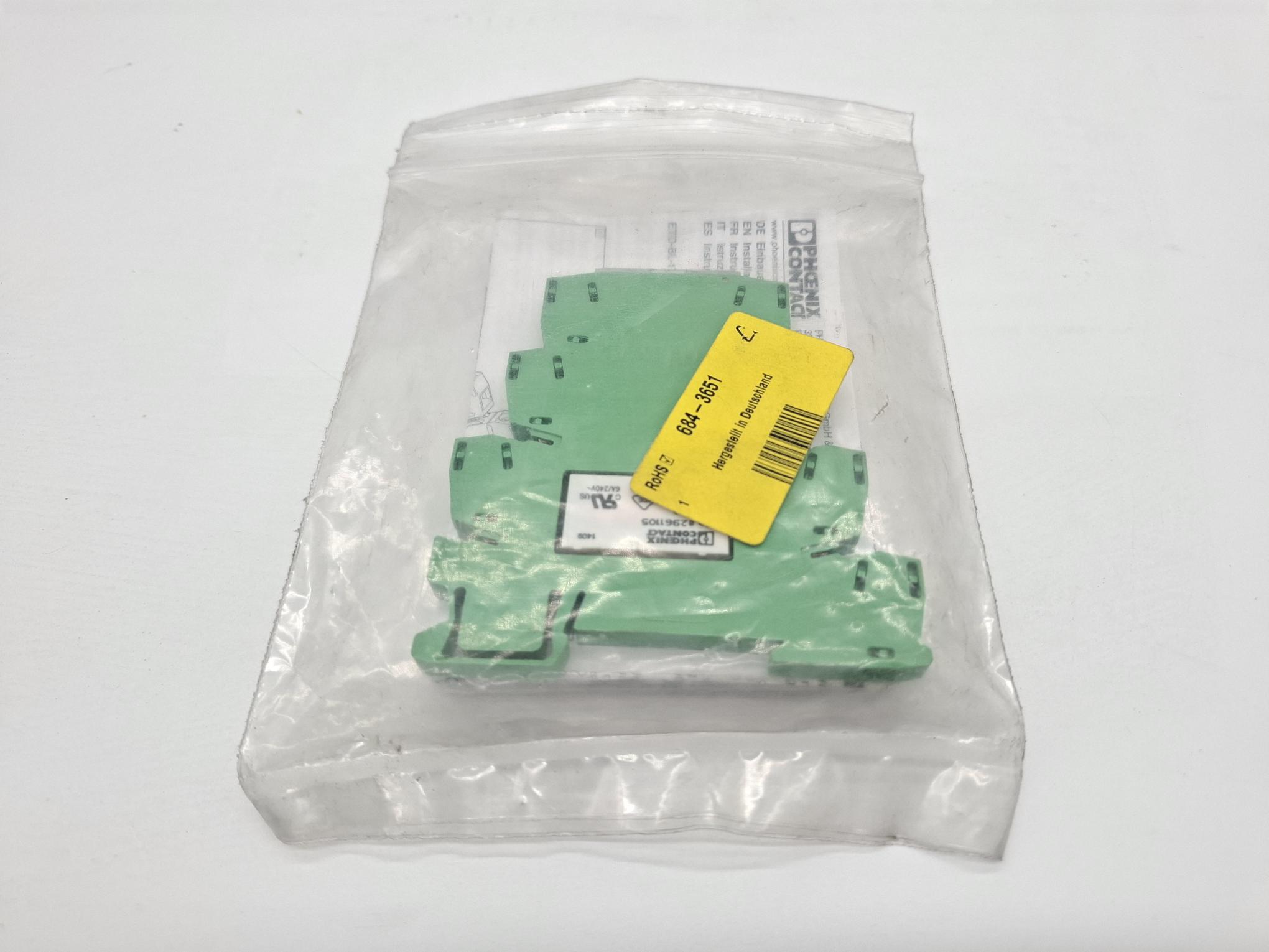 3 Stück Zeitrelais, ETD-BL-1T-ON-10S, Phönix, neu