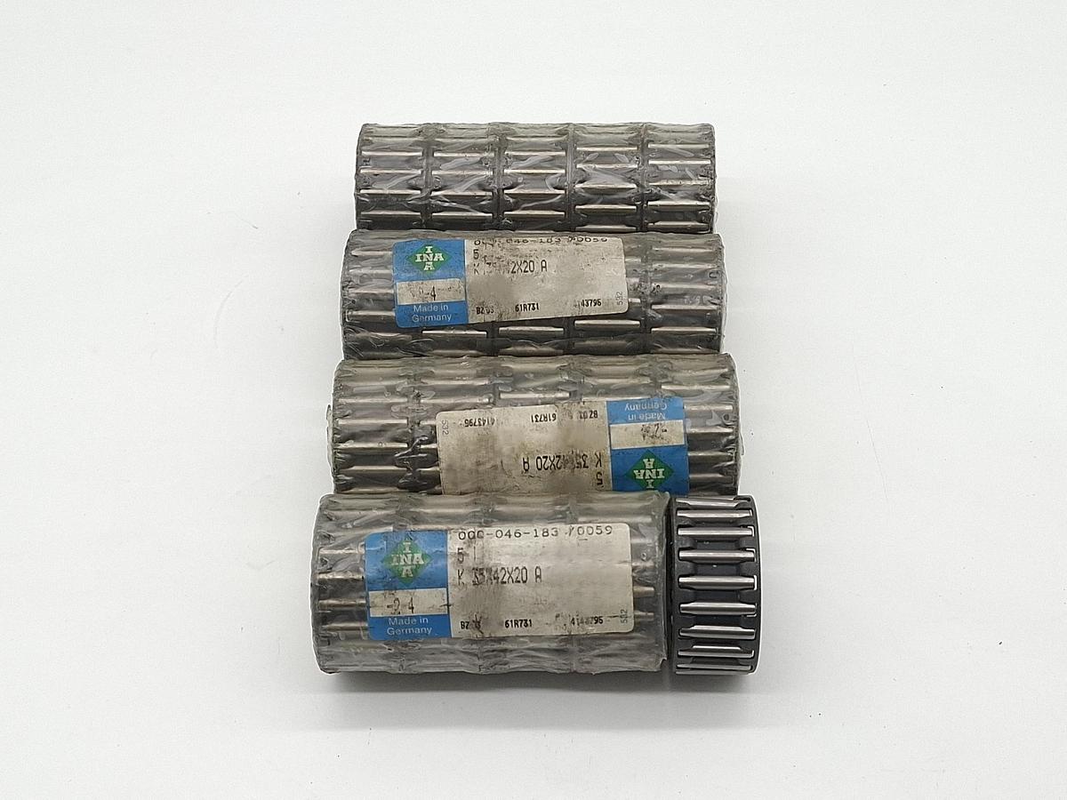 5 Stück Nadellager, K 35x42x20 A, INA, neu