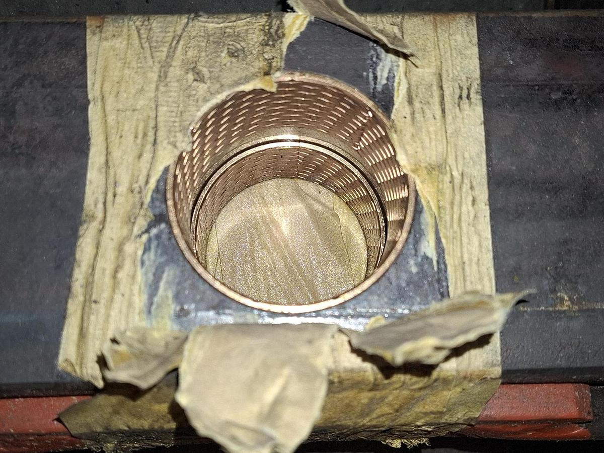 Tiefladerachse 770mm lang, , neuwertig