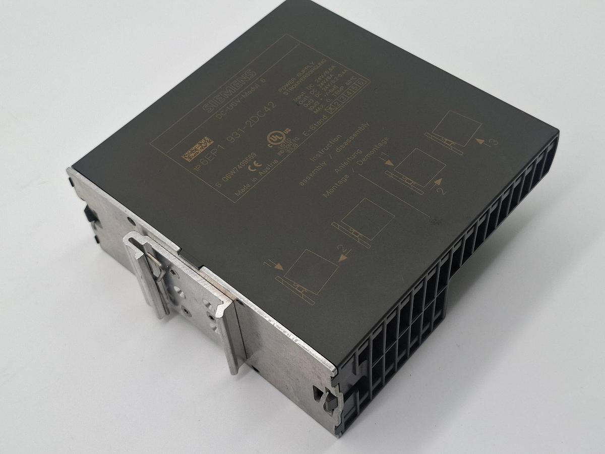 Gebraucht 2 Stück SITOP DC-USV-Modul, 6EP1 931-2DC42, Siemens, gebraucht-Funktionszusicherung