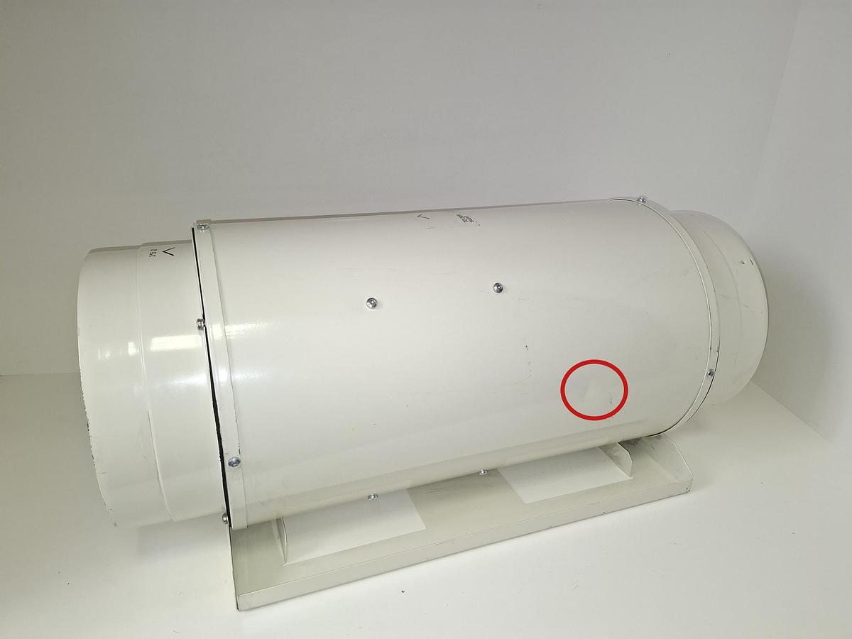 Schallgedämmter Rohrventilator, TD2000, D315mm, S&P, neu