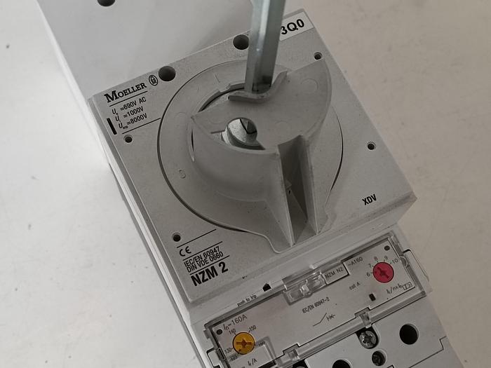 Gebraucht Kompletter Leistungsschalter, NZM2, GB14048.2, Möller / Eaton, gebraucht-Top