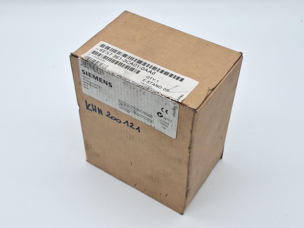 Interface Modul, 6ES7 361-3CA01-0AA0, Siemens, neu
