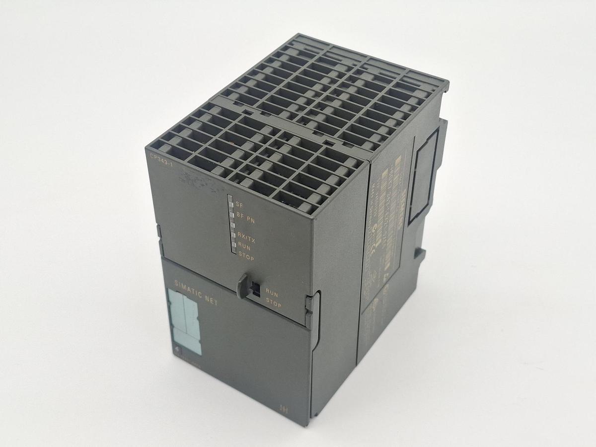 Gebraucht Prozessor CP343-1, 6GK7 343-1EX21-0XE0, Siemens, gebraucht-Funktionszusicherung
