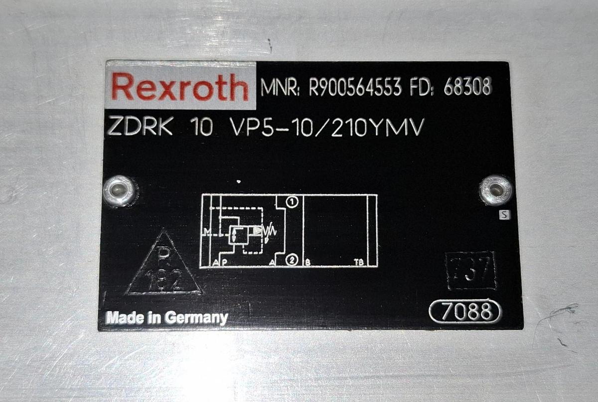 Druckreduzierventil, R900564553, ZDRK10VP5-10/210YMV, Rexroth, neuwertig