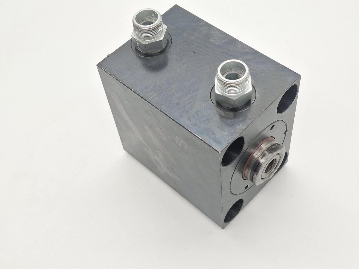 Gebraucht Blockzylinder, Hub 63mm, BZ 500.63/40.77.201.063 Merkle, gebraucht