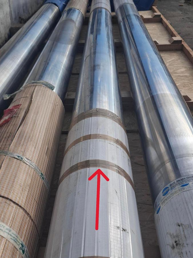 Überholt Ersatzsäule für IDRA 3300, D330mm x 7115mm, (7), 220344, Strate/Idra, überholt